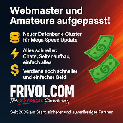 Webmaster werden bei Frivol