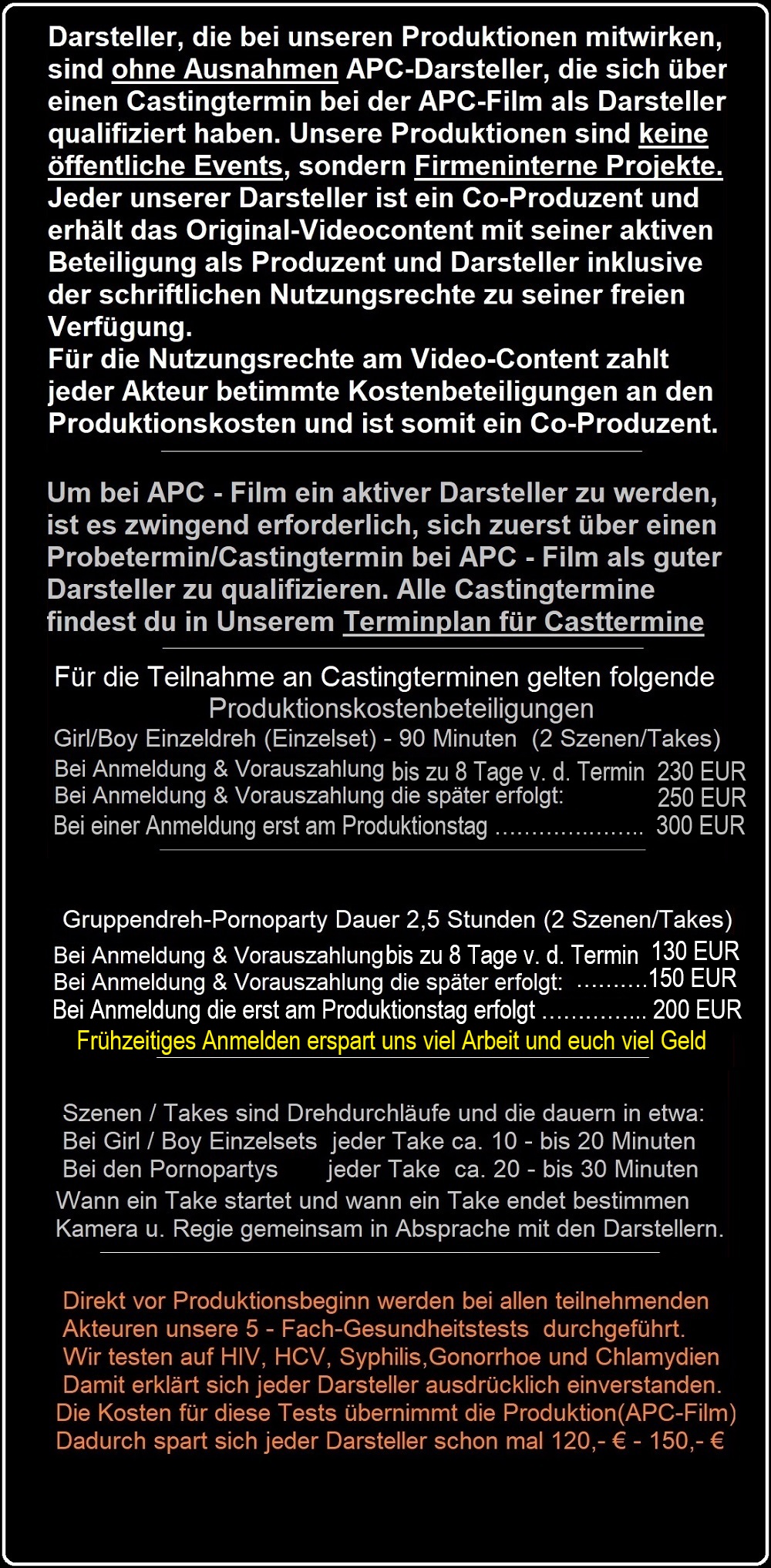 Infos wie du teilnehmen kannst