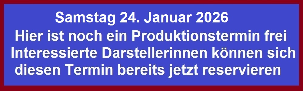 TERMIN IN PLANUNG