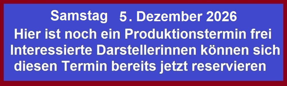 TERMIN IN PLANUNG