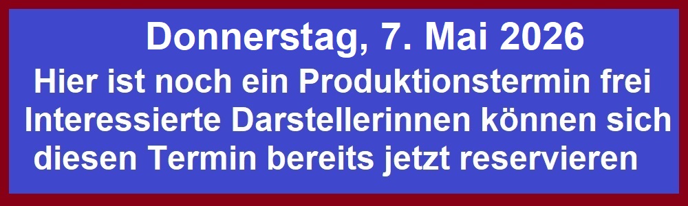 TERMIN IN PLANUNG