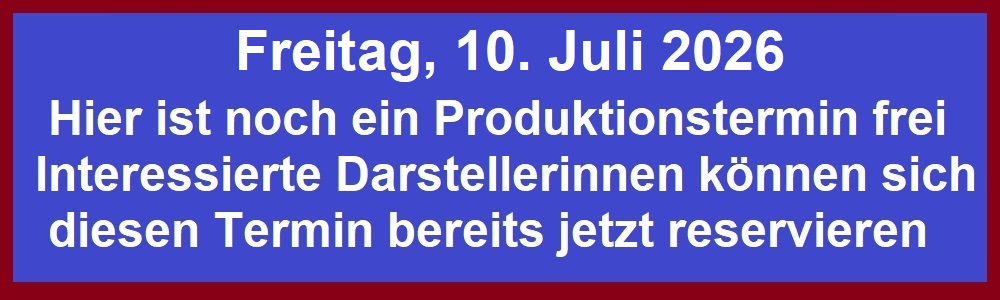 TERMIN IN PLANUNG