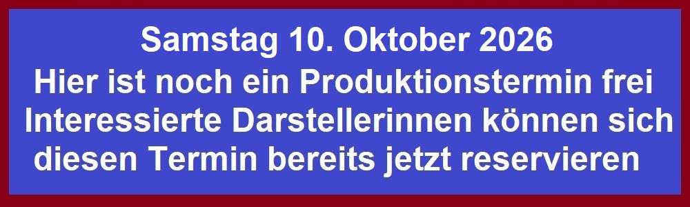 TERMIN IN PLANUNG