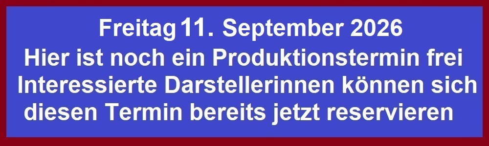 TERMIN IN PLANUNG