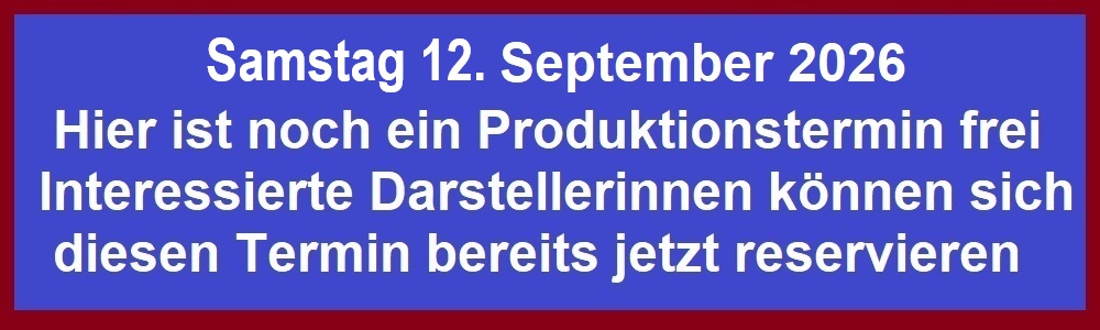TERMIN IN PLANUNG