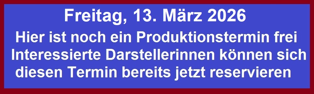 TERMIN IN PLANUNG