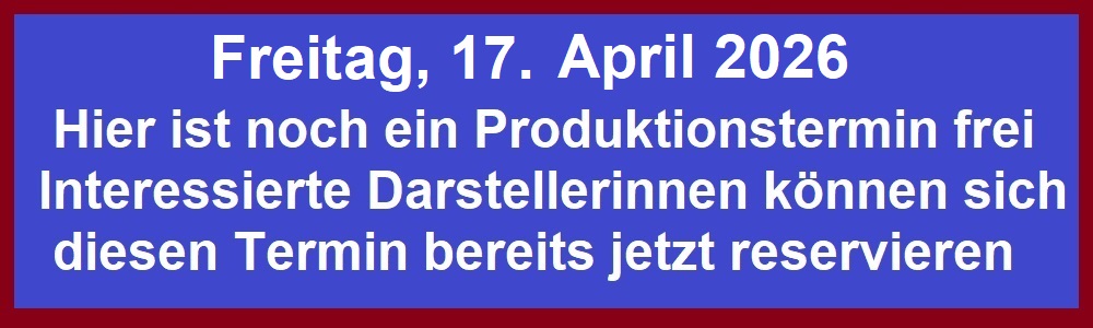 TERMIN IN PLANUNG