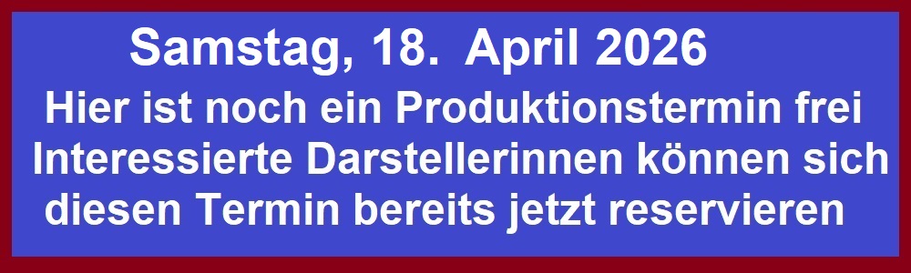TERMIN IN PLANUNG