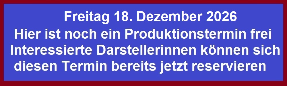 TERMIN IN PLANUNG