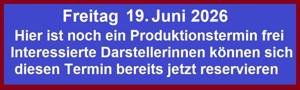 TERMIN IN PLANUNG