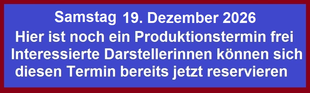 TERMIN IN PLANUNG