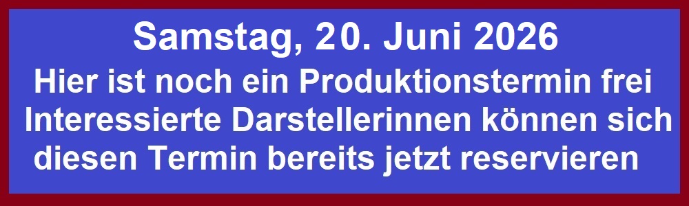 TERMIN IN PLANUNG