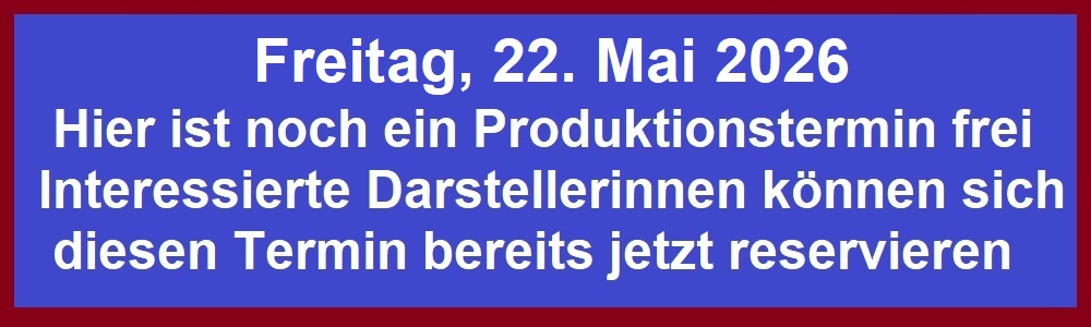 TERMIN IN PLANUNG