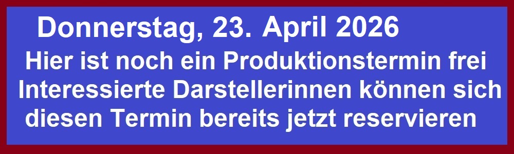 TERMIN IN PLANUNG