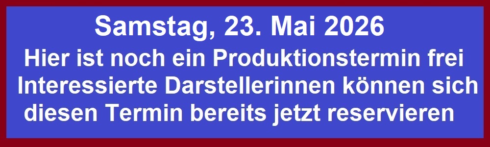 TERMIN IN PLANUNG