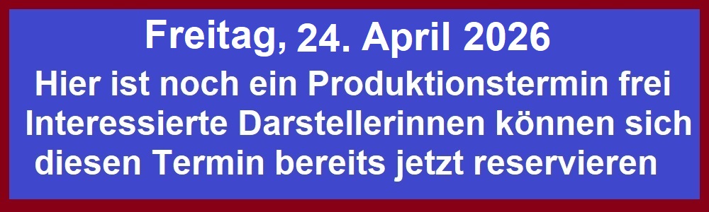 TERMIN IN PLANUNG