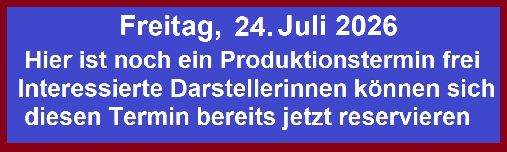 TERMIN IN PLANUNG