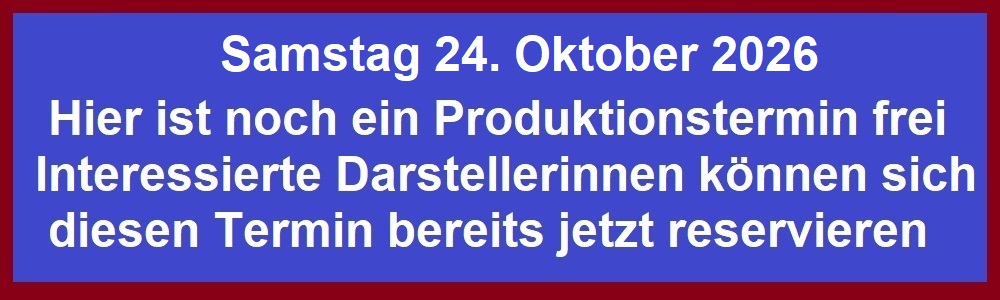 TERMIN IN PLANUNG