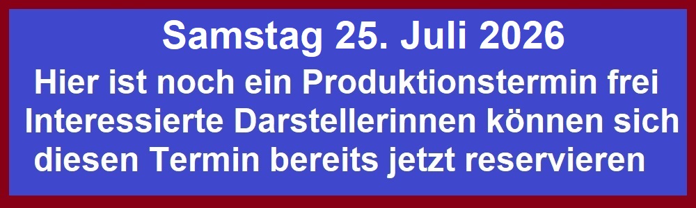 TERMIN IN PLANUNG