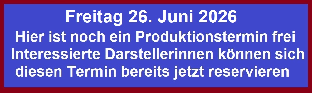 TERMIN IN PLANUNG