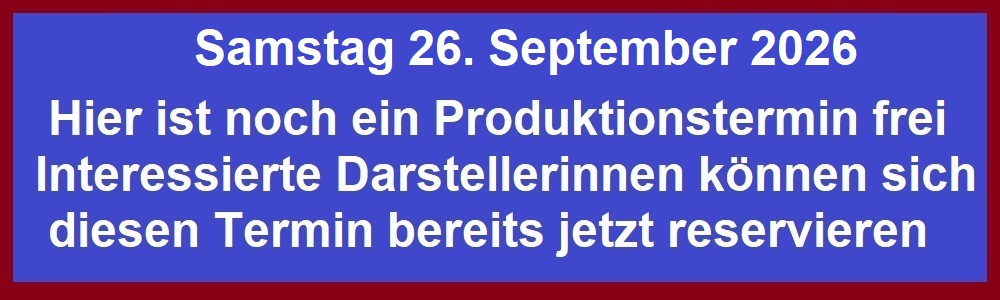 TERMIN IN PLANUNG