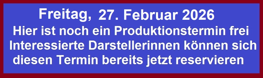 TERMIN IN PLANUNG
