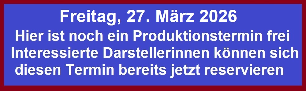 TERMIN IN PLANUNG