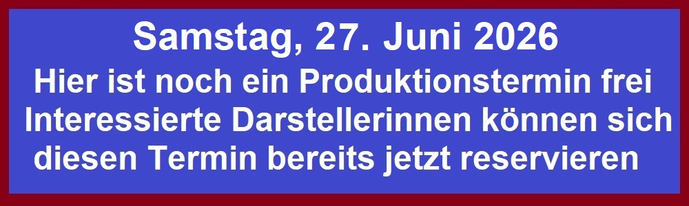 TERMIN IN PLANUNG