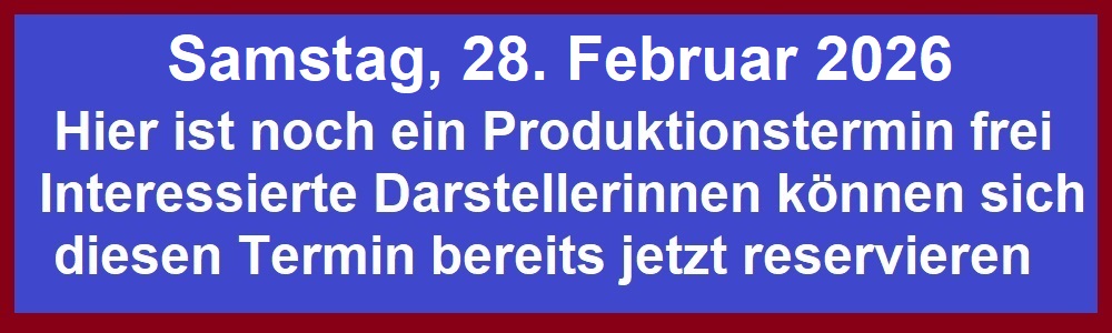 TERMIN IN PLANUNG